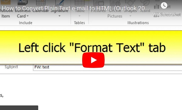 Convert Plain Text To HTML Turner Time Management LLC